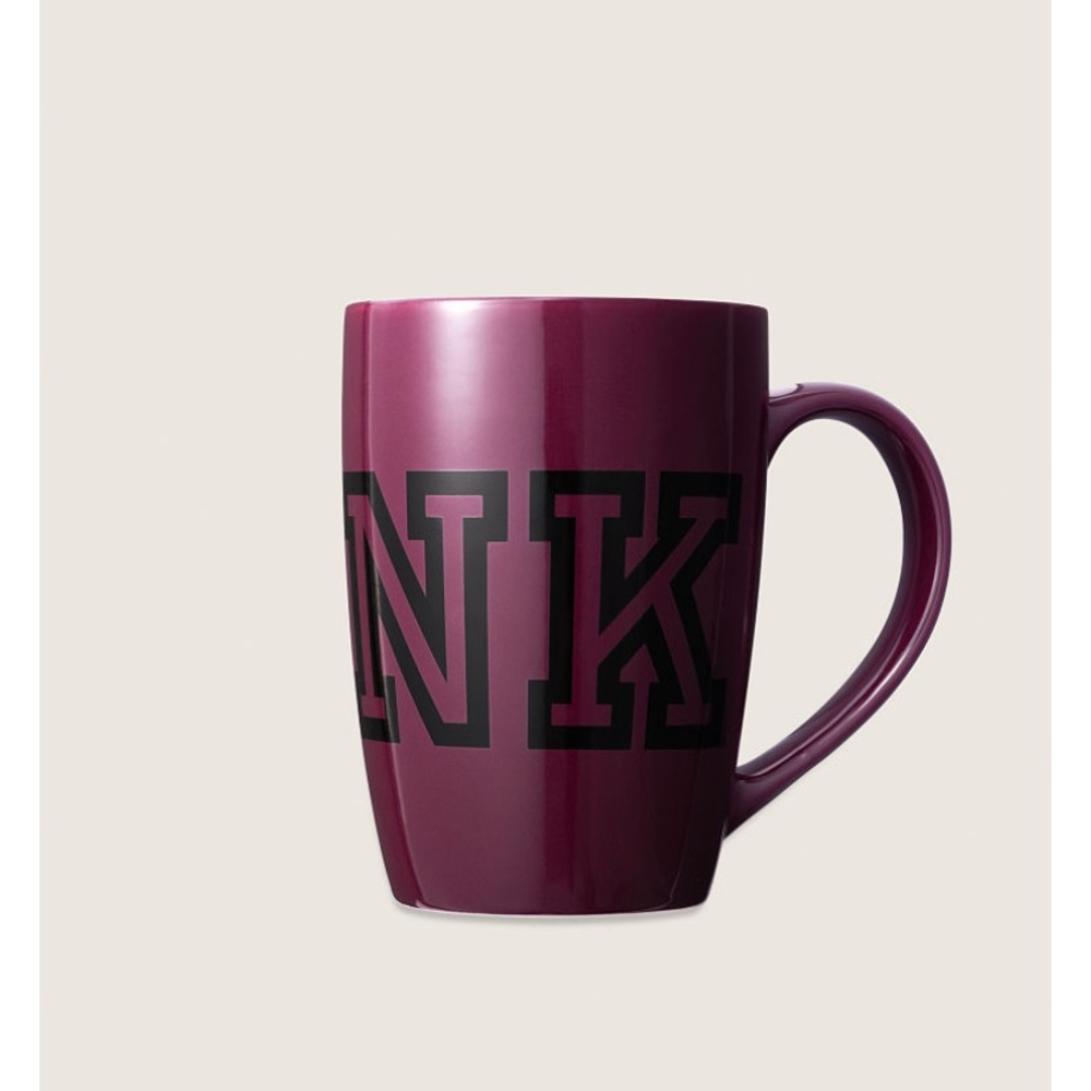 🆕VS PINK LOGO MUG. NIB!